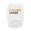 Doggie Design Crumb Licker Dog Shirt White Kitchen Patrol Tee