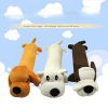 Pet Life Vocal Squeaky Plush Dental Dog Toy Interactive Rubber Nubs Flossing