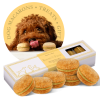 French Macaron Dog Treat Gift Box 6 Count Oven Baked Gourmet Cookies CCS