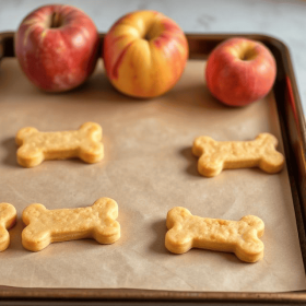 Roscoe & Stella’s — Gourmet Fruit Dog Treats — Grain Free Five Ingredient Natural Snack Clean Simple Nutrition Design (Flavor: Apple & Peach)