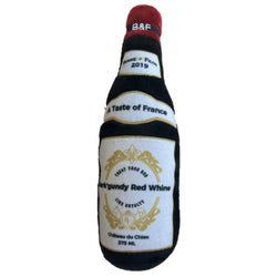 Unbranded — Wine Bottle Squeaky Dog Plush Toy Cute Novelty Fun Light Play Soft Interactive Entertainment (Size: large)