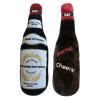 Bonne et Filou Wine Bottle Dog Toy Squeaky Barkgundy Red Whine Luxury Plush