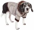 Metallic Fashion Dog Parka Warm Winter Jacket Windproof Puffer Fleece CCS