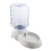 Automatic Gravity Dog Water Fountain Dispenser 1 Gallon Clear Reservoir CCS
