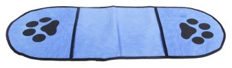 Pet Life Dry Aid Microfiber Dog Towel Hand Pockets Quick Dry Absorbing Chenille