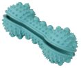 Pet Life Denta-Bone TPR Treat Dispensing Dental Cleaning Toy Grooved Rubber Nubs