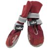 Pet Life Dog Helios Traverse High Ankle Outdoor Boots Premium Grip Rubber Lug Soles
