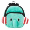 Pet Life — Cartoon Dog Harness Backpack — Cotton Dual Pocket Breathable Mesh Adjustable Straps Elephant Design Comfortable Durable Adventure Walking