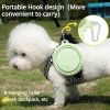 Macaron Portable Dog Travel Water Bottle Lightweight 12 oz Press Button Dispenser CCS