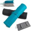 Dog Travel Bowl Foldable Silicone Portable Outdoor Hydration Carabiner Clip CCS