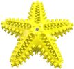 Rubber Starfish Dog Squeaky Puzzle Chew Toy Natural Durable CCS
