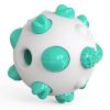 Interactive Rubber Dog Chew Toy Ball Bite Resistant Treat Dispensing Core CCS