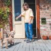 Ultrasonic Anti Bark Device Rechargeable Outdoor Deterrent 32 Foot Range CCS
