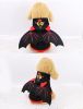 Dog Black Bat Wing Costume Hooded Sweater Halloween Fun Warm Knit Acrylic CCS