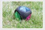Dog Chew Toy Squeaky Bounce Activated Light Up Rubber Ball Flashing LED CCS
