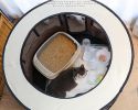 Dog Playpen Oxford Cloth Breathable Mesh Portable Containment Pop Up Frame CCS