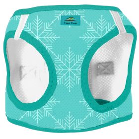 American River — Choke Free Dog Harness — Holiday Collection Festive High Quality Strong Safety Comfortable Fit Christmas Style All Sizes (Color: Snowflake, Size: XX-Small)