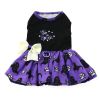 Doggie Design Halloween Dog Harness Dress Festive Outfit Matching Leash Lightweight Practical Playful Seasonal Dogs