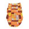 Doggie Design Hawaiian Camp Shirt 100 Percent Cotton Tropical Print Button Up