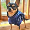 Doggie Design — Highline Fleece Step In Dog Coat — Adjustable Touch Fastener Closure Warm Pullover Lightweight Winter Comfortable Multiple Options
