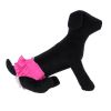 Doggie Design Ruffled Cotton Pink Dog Panties Breathable Decorative Diaper Cover Bloomers