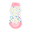 Dog Socks 100% Cotton Anti Slip Traction Grips Hardwood Floor Nail Protector Soft Machine Wash Comfort Wear for Puppies