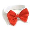 Doggie Design — Formal Removable Bowtie Collar — Adjustable Classic Dress Accessory Washable Durable Comfortable Fit Special Events Style