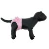 Doggie DesignRuffled Pink Gingham Dog Panties Decorative Diaper Cover Bloomers