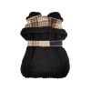 Doggie Design Dog Harness Sherpa-Lined Adjustable Matching Leash Winter Coat Set