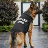 Doggie Design Got Treats Dog Tank Top Black Humorous Tee