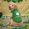 Doggie Design Kiss Me Im Irish Dog Shirt St Patricks Day Celebration