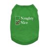 Doggie Design Nice Dog Shirt Holiday Green Christmas Tee