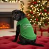 Doggie Design Nice Dog Shirt Holiday Green Christmas Tee